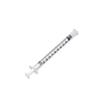 Oral Syringe 1 mL Tip Cap Clear, 100/Pk