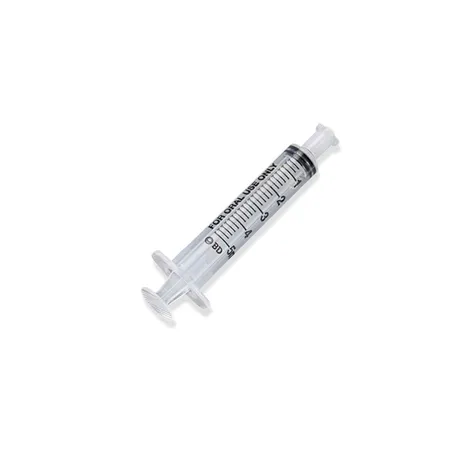 Oral Syringe 5 mL Tip Cap Clear, 100/Pack