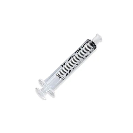 Syringe Oral, 10 mL, Luer Slip Cap, Clear, 100/Pk ,5/Cs