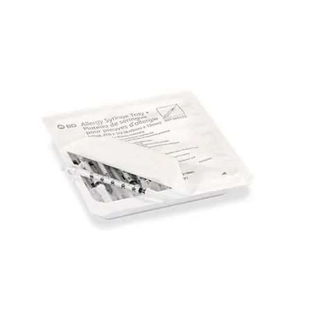 Allergist Tray ½ mL, PrecisionGlide, 27G x ½", 25/Tr