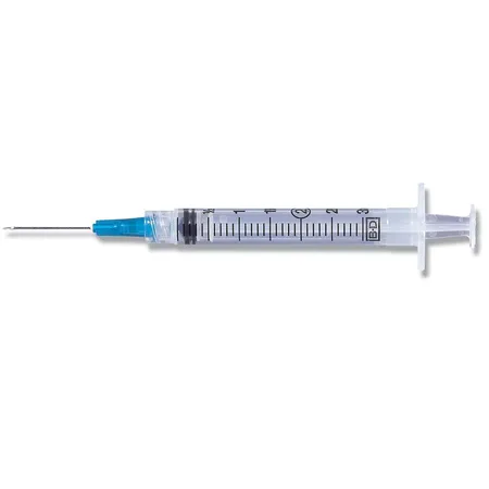 Syringe 3 mL 18G x 1½" Blunt Fill, PrecisionGlide, Luer Lock, 100/Bx