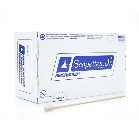 Applicator Large Tip Scopettes Jr N/S 8" Paper, 500/Cs