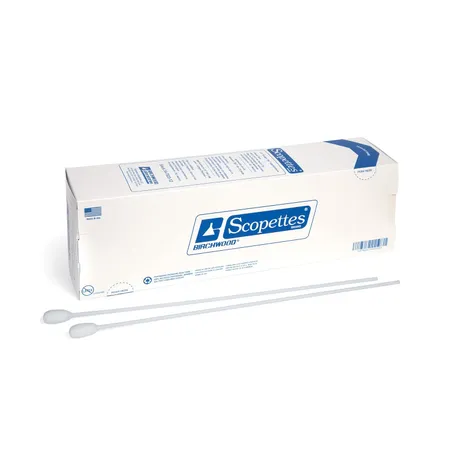 Applicator Large Tip Scopettes Non-Sized 8" Paper, 100/Bx