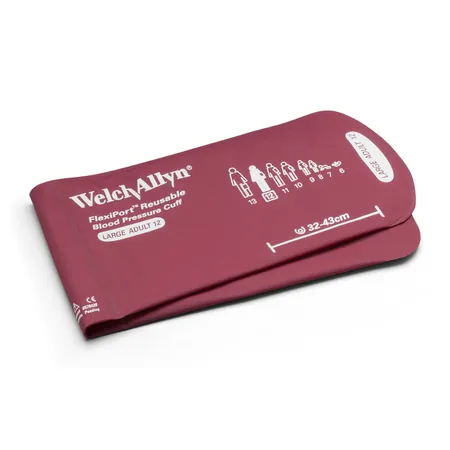 Blood Pressure Cuff Large Adult Reusable, Ea