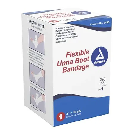 Unna Boot Bandage 3" x 10 Yds, 12/Case