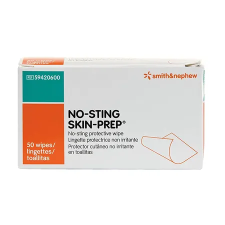 Wipe Liquid Dressing No-Sting, 50/Pk