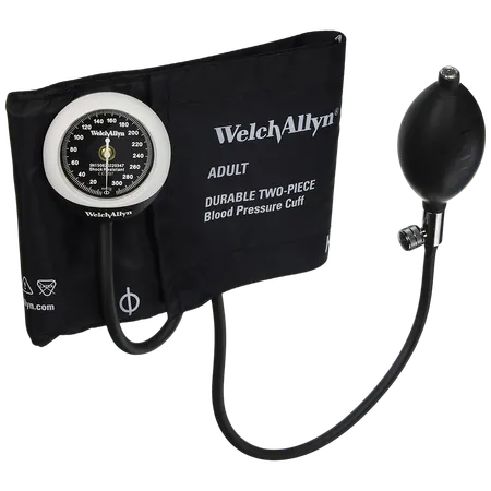 Silver DS45 Integrated Aneroid w Durashock & Adult Cuff