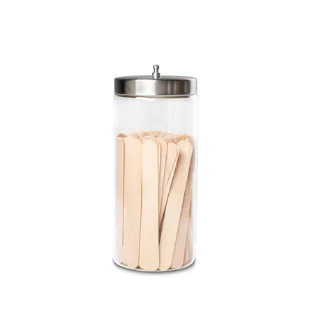 Dressing Jar with Cover Glass 4" x 4", Ea