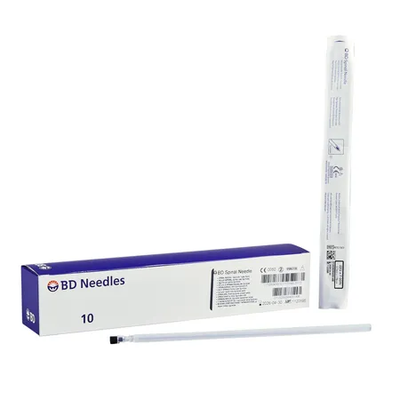 Spinal Needle Quincke 22G x 7" Black, 10/Bx