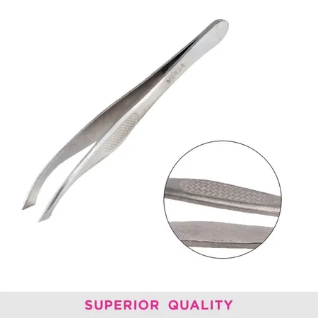 Tweezers Slanted 3", Ea