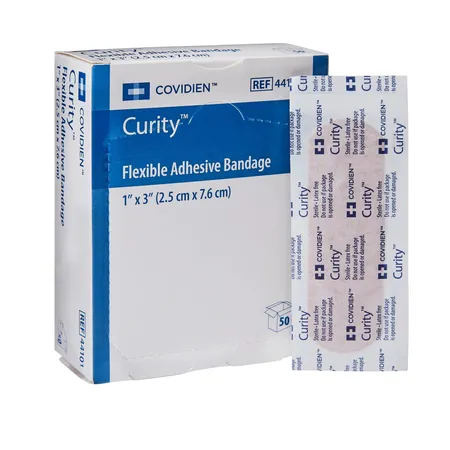 Bandage Adhesive Fabric Curity 1" x 3", 50/Bx