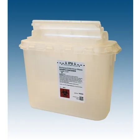 Sharp Container 5.4 Qt for BD Wall Mount Clear, Ea