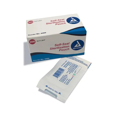 Self Seal Sterilization PouchSelf-sealing   2 1/4 in x 2 3/4 in, 200/ box