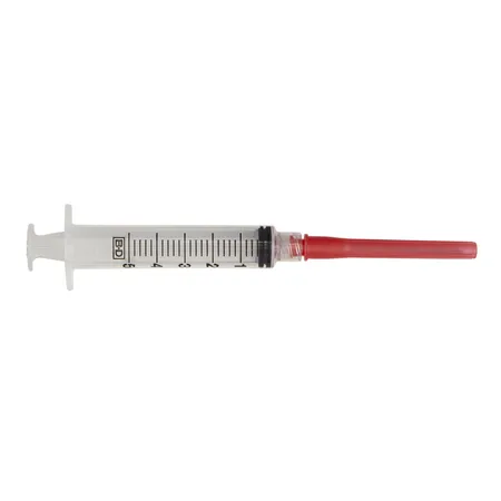 Syringe, 5mL , Blunt Fill Needle & Luer-Lok™ Tip, 18G x 1½",  4 bx/Cs