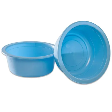 Solution Bowl Round Polypropylene Blue 16oz 75/Cs
