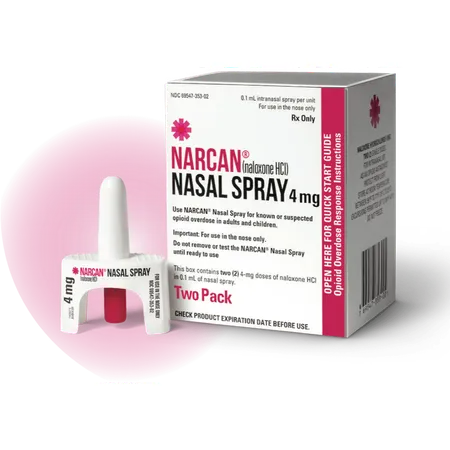 Narcan (Naloxone Hcl) Nasal Spray 4 mg, 2/Pk | Dealmed Medical Supplies