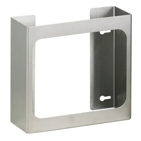 Glove Box Holder Double Horizontal/Vertical Stainless Steel, Ea