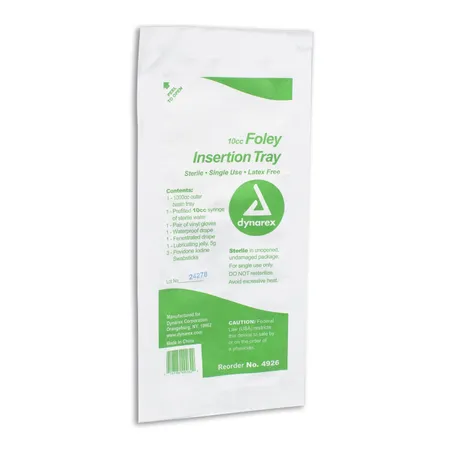 Foley Insertion Tray without Catheter Sterile, Ea