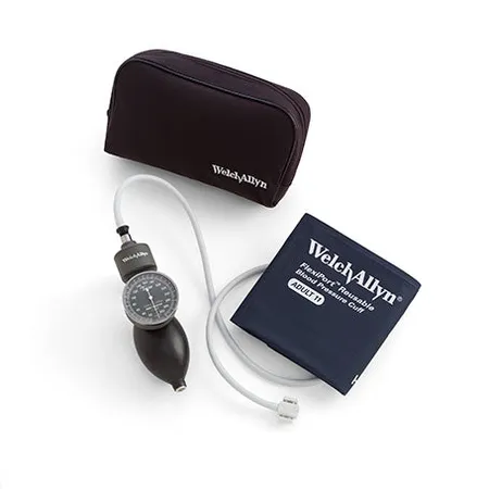 Welch Allyn Tycos Classic Pocket Aneroid w/ Cuff & Inflation
