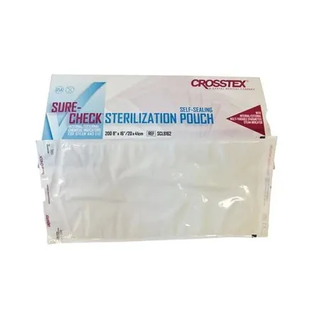 Sterilization Pouch Sure-Check 8" x 16", 200/Bx