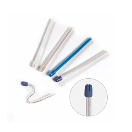 Advantage Saliva Ejectors, Non-Removable Tip, White, 100/Bag