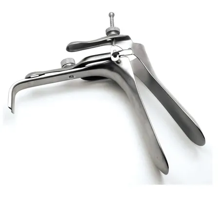 Olsen Speculum, Graves Vaginal Speculum, 4 1/2 " X 1 1/2 "Blade, Insulated, w/Smoke Tube, 4 1/2", Reusable,Ea
