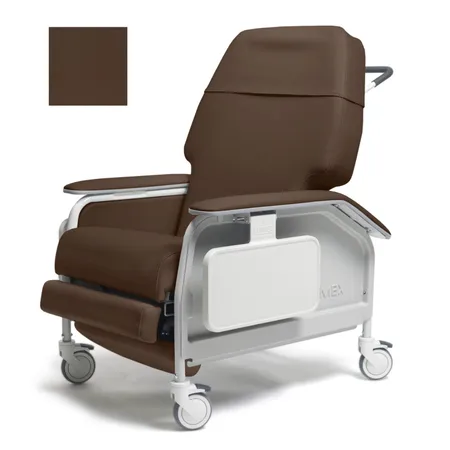Recliner, Wide Clincical Care, Chestnut UPH, Lumex, Ea