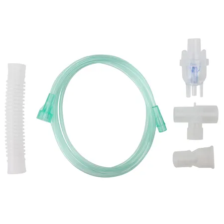 Nebulizer, Small Volume, 6cc Cup 7' (2.1m) Tubing Universal, 6" flex, 50/Cs