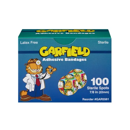 Bandage Adhesive Garfield Spot ⅞", 100/Bx