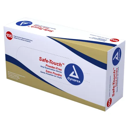 Glove Exam Vinyl N/S PF, 100/Bx