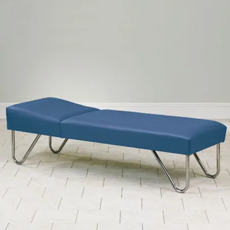 Clinton Industries Chrome Leg Recovery Couch, 27"