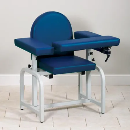 Clinton Industries Lab X Series Blood Drawing Chair w/ Flip-
