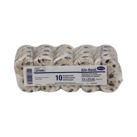 Elastic Bandage Self Closure N/S 4" x 5.5 yds, 10/Pk