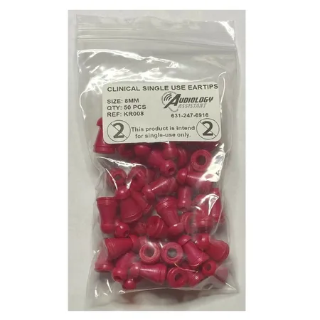Eartip Grason KR 8 mm Red, 100/Pk