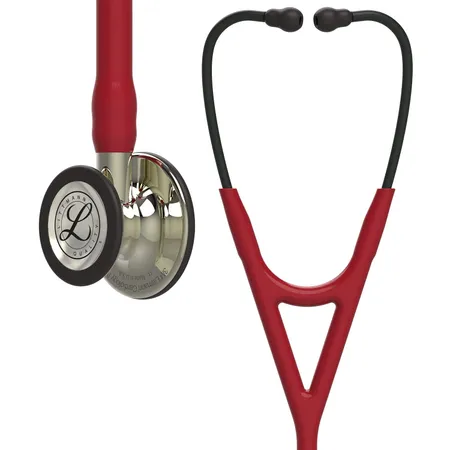 Stethoscope Cardiology IV Burgundy Champagne Finish, EA