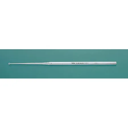 Buck Ear Curette 6-3/4" Blunt Straight Size 0, Ea