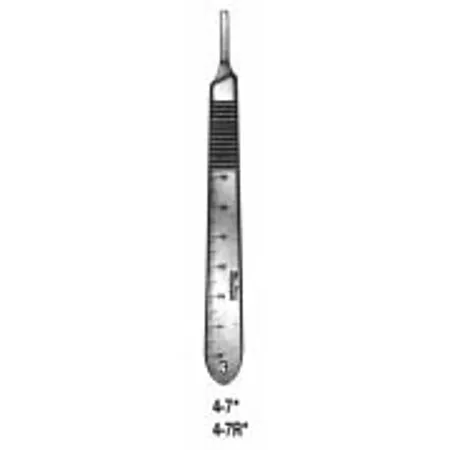 Scalpel Handle 5" for Blades # 10, 11, 12, 12B, 15, 15C, Ea