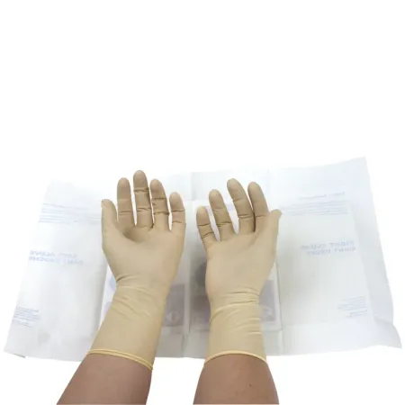 Glove Surgical Latex Sterile PF Bisque, 50 Pr/Bx