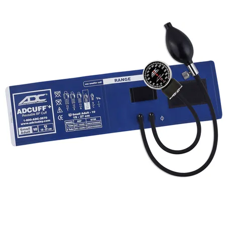 Pocket Aneroid Adcuff+ Small Adult Royal Blue, Ea