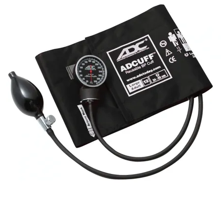 Pocket Aneroid Adcuff+ Large Adult Burgundy, Ea