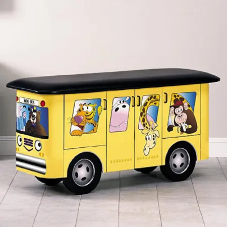 Clinton Fun Series Table, Zoo Bus w Jungle Friends