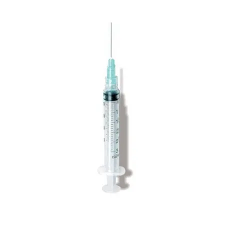 Syringe Low Dead Space 3 mL 20G x 1" Luer Lock, 100/Bx
