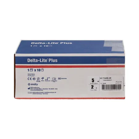 Cast Tape Delta-Lite Plus Fiberglass 2" x 4 yds Dark Blue, 10/Cs