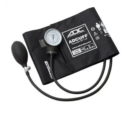 Pocket Aneroid Large Adult Black, Ea
