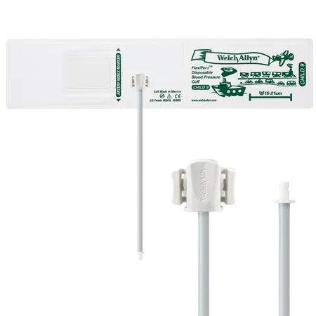 FlexiPort Disposable BP Cuffs w/ 1 Tube & Connector, Pack/20