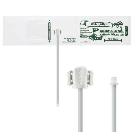 FlexiPort Disposable BP Cuffs w/ 1 Tube & Connector, Pack/20
