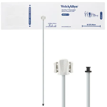 FlexiPort Disposable BP Cuffs w/ 1 Tube & Connector, Pack/20