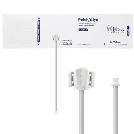 FlexiPort Disposable BP Cuffs w/ 1 Tube & Connector, Pack/20