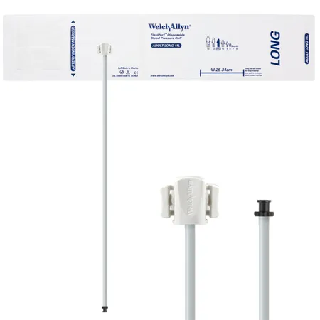FlexiPort Disposable BP Cuffs w/ 1 Tube & Connector, Pack/20