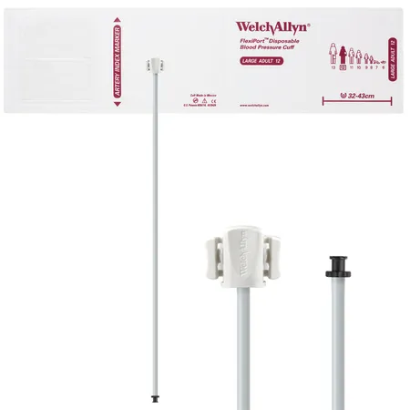 FlexiPort Disposable BP Cuffs w/ 1 Tube & Connector, Pack/20